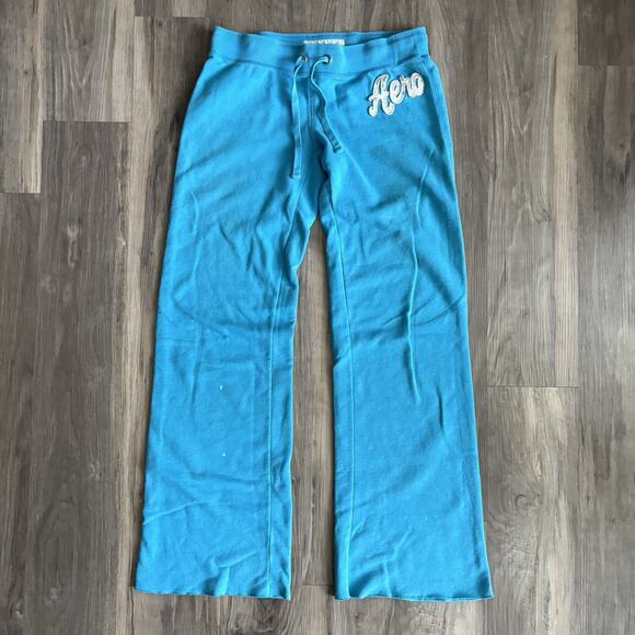 Vintage Y2K Aeropostale Sweatpants Women’s Size XS Embroidered Flare 28x31 - Picture 1 of 5